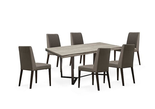 ALF - Franco Small Extending Dining Table and 6 Chairs