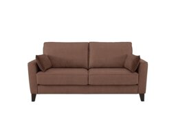 Ideal Home - Brondby 2 Seater Fabric Sofa - Hazelnut