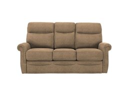 G Plan - Avon Small 3 Seater Fabric Sofa - Boucle Cocoa - Sofas and Armchairs