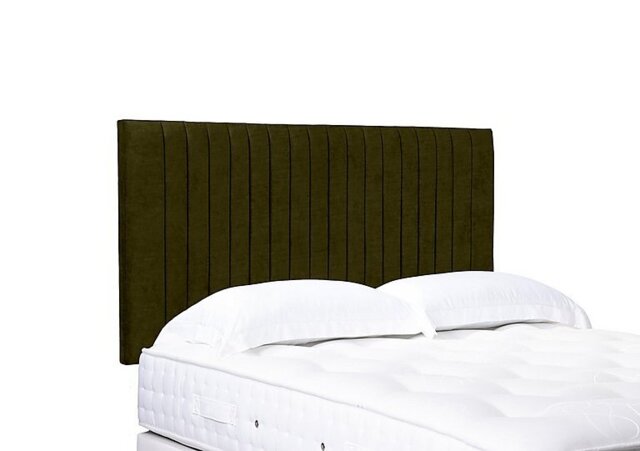 Artisan Collection Cadenza High Strutted Headboard - Single - Khaki