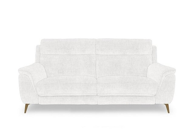 Eclipse Fabric 3 Seater Sofa - Frost