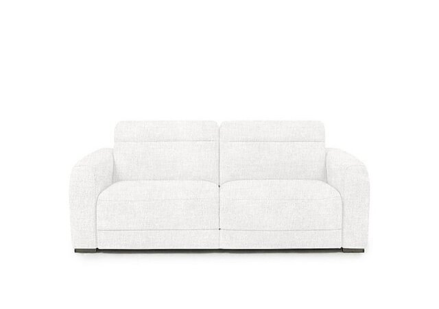 Edison Fabric 2 Seater Sofa - Frost