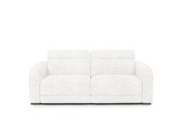 Edison Fabric 2 Seater Sofa - Frost