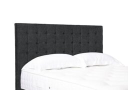 Artisan Collection Dot Standard Floor Standing Headboard - King Size - Tweed Charcoal