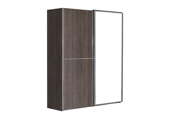 Venezia 2 Door Sliding Wardrobe with 1 Mirror Door