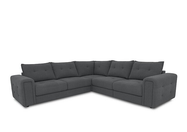 Goliath Large Fabric Corner Sofa with Storage Drawers