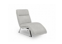 Rhianna Fabric Power Recliner Chaise Chair - Manhattan Stone