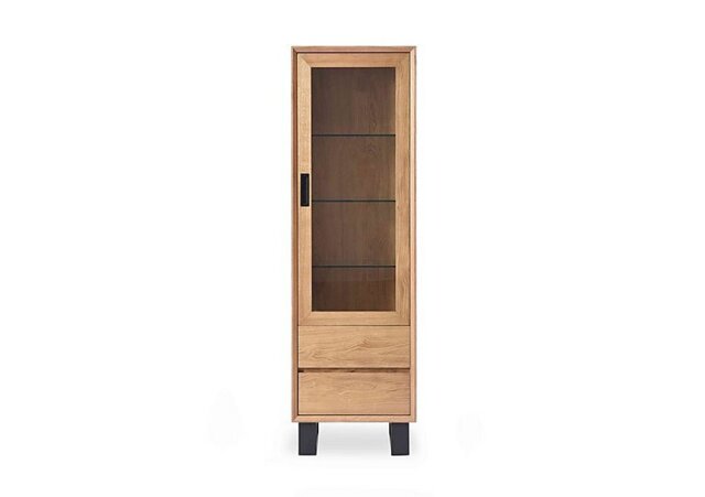 Aydin Right Hand Facing 1 Door Curio Cabinet