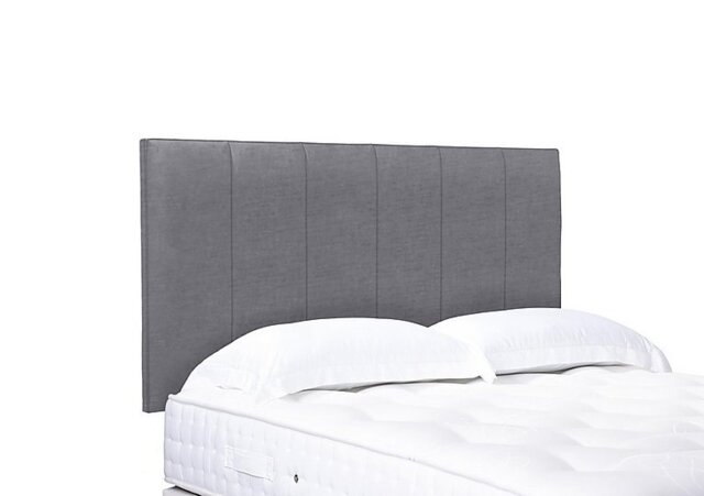Artisan Collection Heyman High Strutted Headboard - King Size - Aston Steel