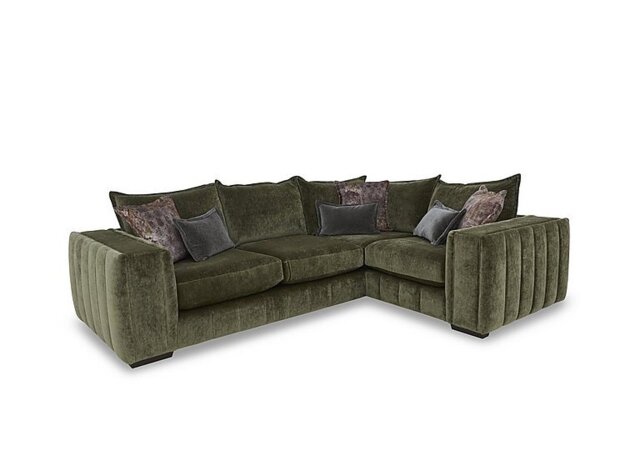 Garland Right Hand Facing Corner Sofa - California Olive - Sofas and Armchairs - In Time for Christmas