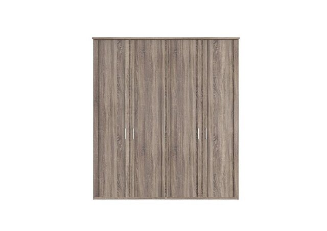 Wiemann - Oxford 4 Door Hinged Wardrobe - Rustic Oak