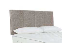 Sleepeezee - Haig Floor Standing Headboard - Double - Tweed Stone