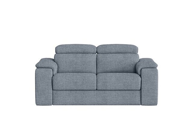 Nicoletti - Davide 2 Seater Fabric Sofa - Baby Blue
