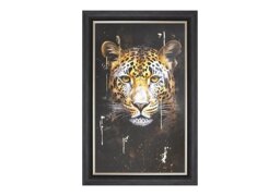 Lenny Leopard Large Framed Picture