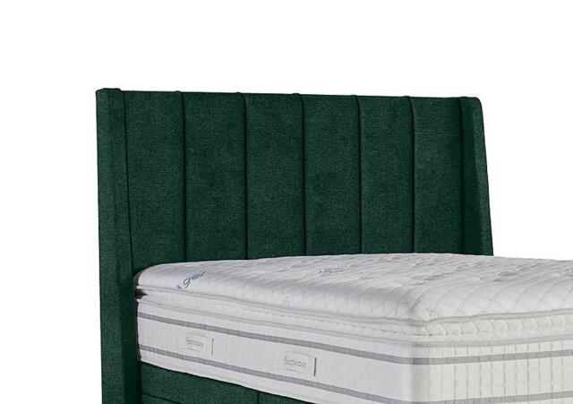 Sleepeezee - Vail Floor Standing Headboard - Small Double - Queens Green