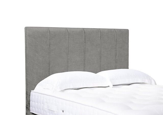 Artisan Collection Rhodes High Floor Standing Headboard - Small Double - Nickel