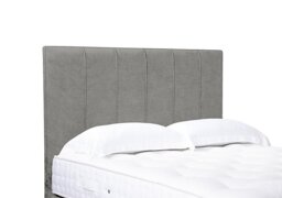 Artisan Collection Rhodes High Floor Standing Headboard - Small Double - Nickel