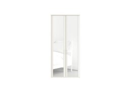 Wiemann - Oxford 2 Door Hinged Wardrobe with Mirrors - White