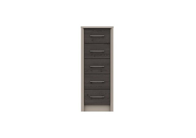 London Bedrooms - Paddington 5 Drawer Narrow Chest - Fired Earth