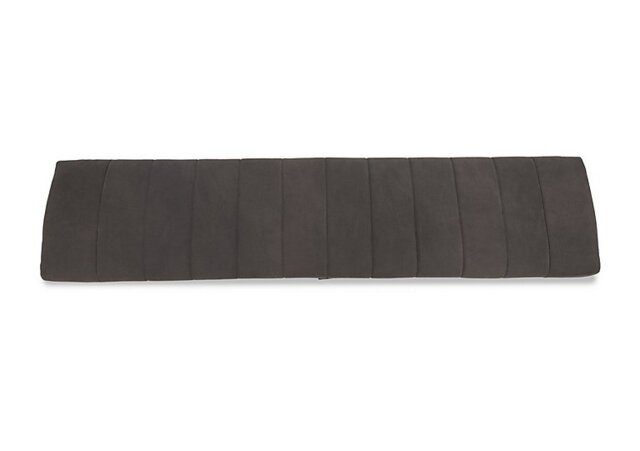 Njord Fabric Dining Bench Pad - 160-cm - Anthracite