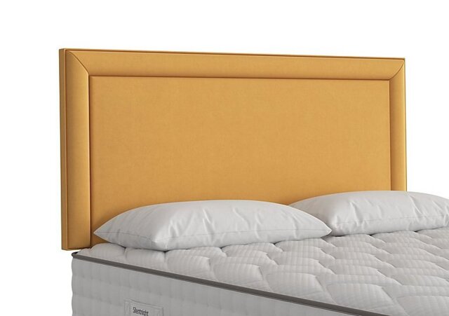 Silentnight - Fauna Strutted Headboard - Super King - Luxury Ochre