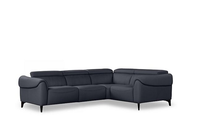 Nicoletti - Nicole Small Leather Corner Sofa