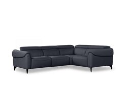 Nicoletti - Nicole Small Leather Corner Sofa
