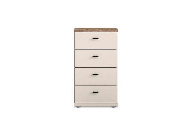 Wiemann - Adeline Narrow 4 Drawer Chest - Champagne