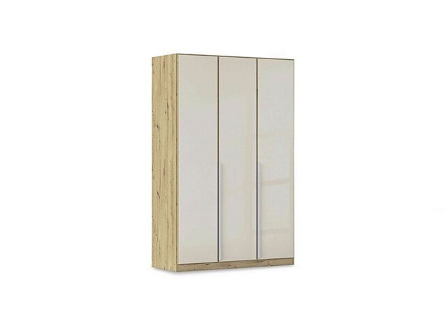 Rauch - Freja 136cm 3 Door Hinged Glass Wardrobe