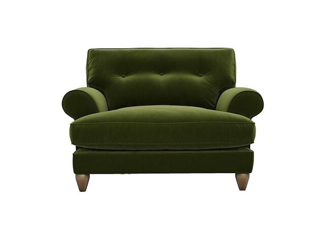 The Lounge Co. - Bronwyn Fabric Classic Back Snuggler - Woodland Moss