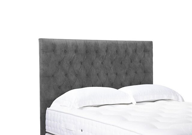 Artisan Collection Orton High Floor Standing Headboard - Single - Dapple Mink