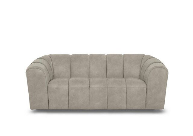 Rhianna Large 2 Seater Fabric Sofa - Marble Cream