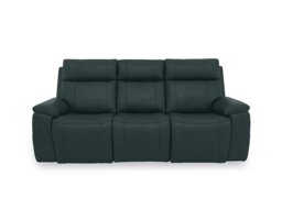Aero Leather 3 Seater Power Recliner Sofa with Power Headrests and Heated Seats
