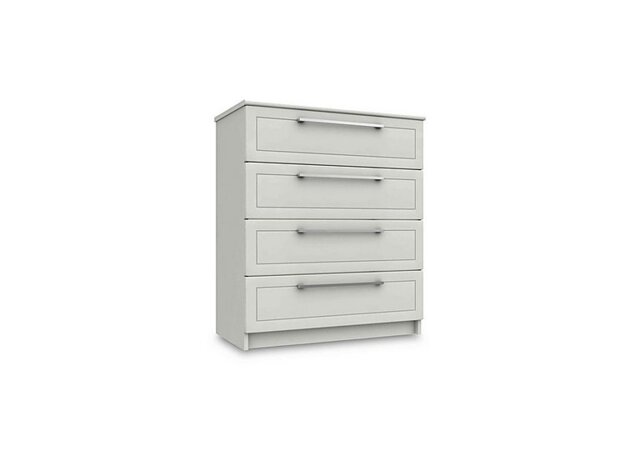 London Bedrooms - Bexley 4 Drawer Chest - White