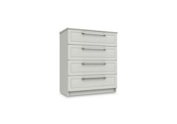 London Bedrooms - Bexley 4 Drawer Chest - White