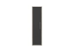 London Bedrooms - Euston 1 Door Wardrobe - Grey