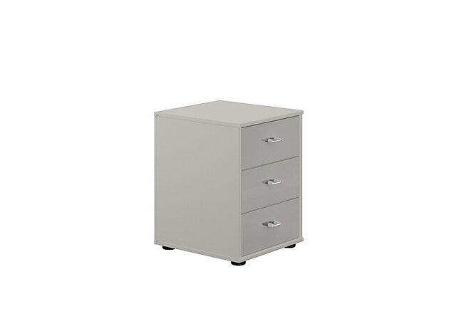 Wiemann - Santa Cruz 40cm 3 Drawer Bedside Chest - Grey