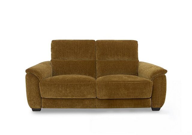 Saffron Fabric 3 Seater Power Recliner Sofa