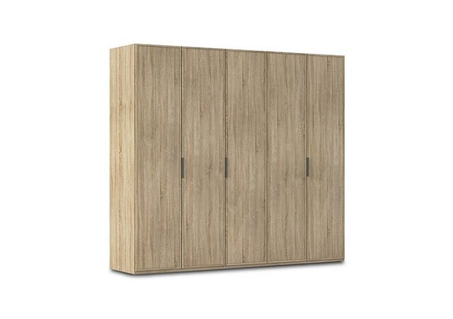 Rauch - Cadre 251cm 5 Door Hinged Wardrobe - Sonoma Oak