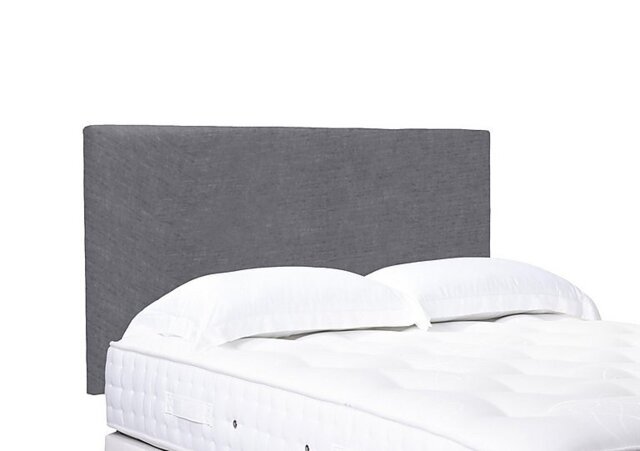Artisan Collection Origin Standard Strutted Headboard - Double - Aston Steel