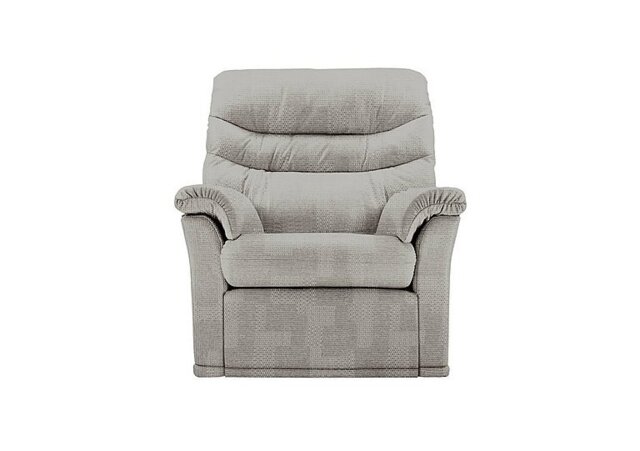 G Plan - Malvern Fabric Armchair with Manual Recliner - Faro Sky
