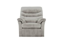 G Plan - Malvern Fabric Armchair with Manual Recliner - Faro Sky