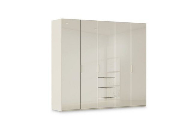 Rauch - Haven 251cm 5 Door Combi Wardrobe with Glass Doors