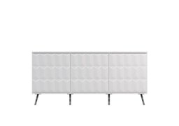 Alpha 3 Door Sideboard with SMART LED Lighting - White