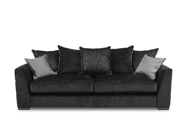 Bellissimo 4 Seater Split Frame Scatter Back Sofa