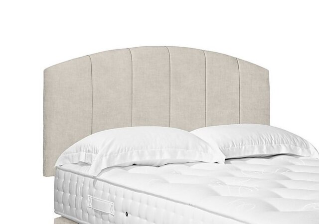 Artisan Collection Bow Standard Strutted Headboard - Double - Lace Ivory
