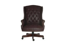 East River Chairman Chair with Dark Feet