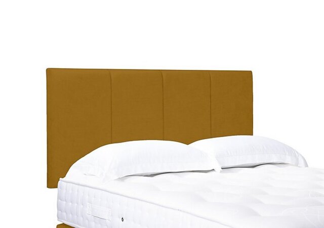 Artisan Collection Linear Standard Strutted Headboard - Single - Plush Corn