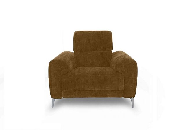Vino Fabric Power Recliner Chair with Power Headrest and Heated Seat