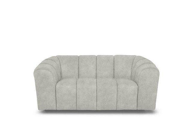 Rhianna 2 Seater Fabric Sofa - Marble Stone